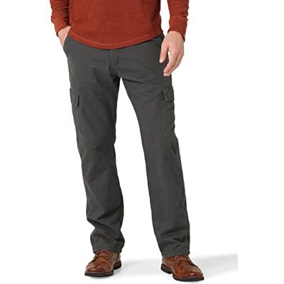 ZM6LLAH Wrangler Authentics Męskie spodnie z podszewką Wąż ładunkowy Mit polarowe spodnie na co dzień, Antracyt diagonal, 34W / 32L ZM6LLAH Wrangler Authentics Męskie spodnie z podszewką Wąż ładunkowy Mit polarowe spodnie na co dzień, Antracyt diagonal, 34W / 32L
