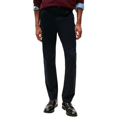 MW0MW40915 Tommy Hilfiger Męskie CORE Denton 5PKT Essential Twill Chino, niebieski, 28W / 34L, Niebieski (pustynne niebo), 28W / 34L MW0MW40915 Tommy Hilfiger Męskie CORE Denton 5PKT Essential Twill Chino, niebieski, 28W / 34L, Niebieski (pustynne niebo), 28W / 34L
