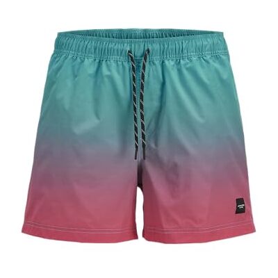 12272952-4701651 Jack & Jones Jpstmaui Jjswim Dip Dye AKM, niebieski (Scuba Blue), XL 12272952-4701651 Jack & Jones Jpstmaui Jjswim Dip Dye AKM, niebieski (Scuba Blue), XL