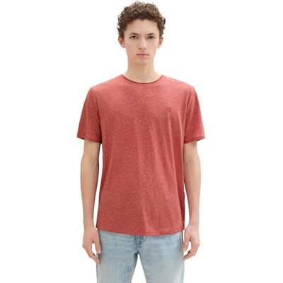 1043492 TOM TAILOR Denim T-shirt męski, 14302 Velvet Red, XS 1043492 TOM TAILOR Denim T-shirt męski, 14302 Velvet Red, XS