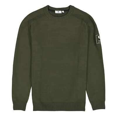 J31055 Garcia _męski sweter, ciemnozielony, S J31055 Garcia _męski sweter, ciemnozielony, S
