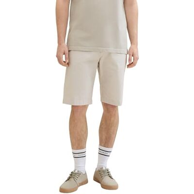 1040256 TOM TAILOR Denim Męskie szorty chinosy, bermudy, krój regular fit, ze stretchem, 11754 Light Dove Grey, XXL 1040256 TOM TAILOR Denim Męskie szorty chinosy, bermudy, krój regular fit, ze stretchem, 11754 Light Dove Grey, XXL