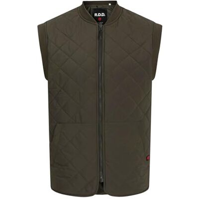 12278707-4770955 R.d.d. royal denim division Rddevo Quilt Vest, Peat, L 12278707-4770955 R.d.d. royal denim division Rddevo Quilt Vest, Peat, L