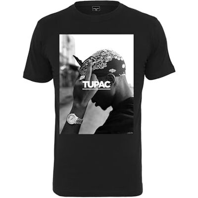 MT315 Mister Tee Męski 2Pac F*ck The World Tee Black, L MT315 Mister Tee Męski 2Pac F*ck The World Tee Black, L