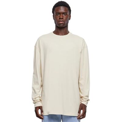 TB6372 Urban Classics M?ska koszulka oversized Open Edge z d?ugim r?kawem, Sand, L TB6372 Urban Classics M?ska koszulka oversized Open Edge z d?ugim r?kawem, Sand, L