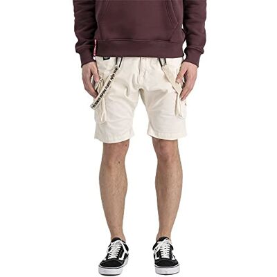 116213-578 Alpha Industries Utility Short Krótkie spodenki dla mężczyzn Jet Stream White 116213-578 Alpha Industries Utility Short Krótkie spodenki dla mężczyzn Jet Stream White