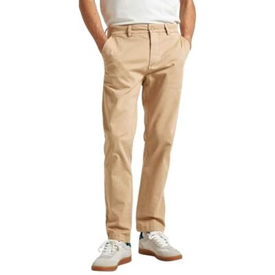 PM211655 Pepe Jeans Męskie spodnie typu chino, Brązowy (khaki beżowy), 30W PM211655 Pepe Jeans Męskie spodnie typu chino, Brązowy (khaki beżowy), 30W