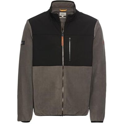 409401-4W34 camel active Kurtka polarowa, Rock Grey, XL 409401-4W34 camel active Kurtka polarowa, Rock Grey, XL