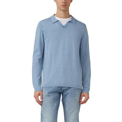 2177498 Sweter z kołnierzem polo, 62G1, 3XL 2177498 Sweter z kołnierzem polo, 62G1, 3XL
