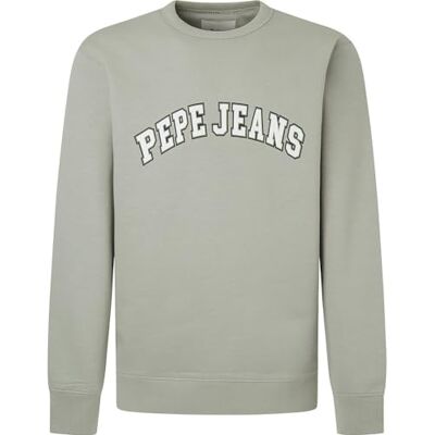 PM582555 Pepe Jeans Bluza męska Raven, Zielony (palmowa zieleń), XS PM582555 Pepe Jeans Bluza męska Raven, Zielony (palmowa zieleń), XS