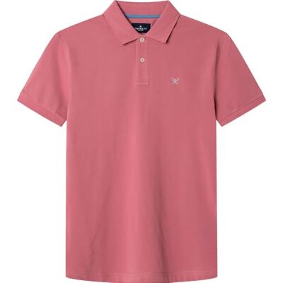 HM563411278XL Hackett London Męska koszulka polo CLASSIC FIT LOGO, czerwona (CRUSHED BERRY RED), XL, Czerwony (kruszony czerwony jagodowy), XL HM563411278XL Hackett London Męska koszulka polo CLASSIC FIT LOGO, czerwona (CRUSHED BERRY RED), XL, Czerwony (kruszony czerwony jagodowy), XL