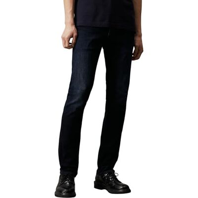 J30J323695 Calvin Klein Jeans Spodnie męskie, Denim (ciemny dżins), 33W / 32L J30J323695 Calvin Klein Jeans Spodnie męskie, Denim (ciemny dżins), 33W / 32L