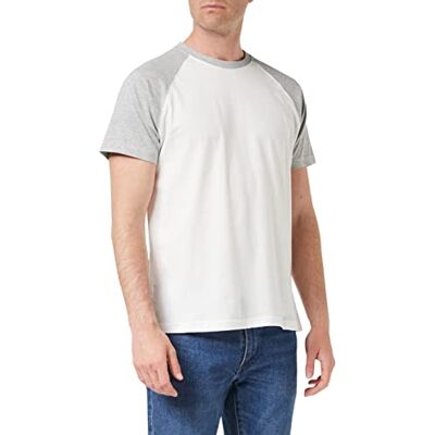 BY007-00660-0051 Build Your Brand Raglan Contrast Tee T-Shirt męski BY007-00660-0051 Build Your Brand Raglan Contrast Tee T-Shirt męski
