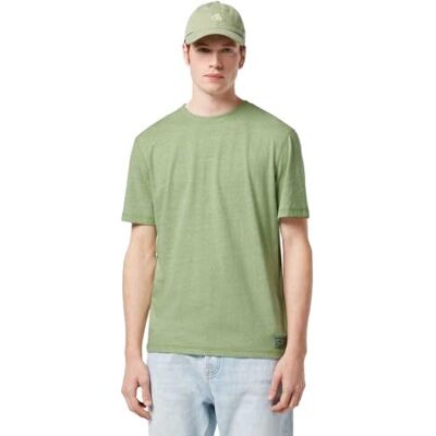 180041 Scotch & Soda T-shirt męski melanż, Pistacjowy melanż, L 180041 Scotch & Soda T-shirt męski melanż, Pistacjowy melanż, L