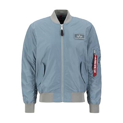 126101-134 Alpha Industries MA-1 TTC Bomber Jacket dla mężczyzn Greyblue 126101-134 Alpha Industries MA-1 TTC Bomber Jacket dla mężczyzn Greyblue