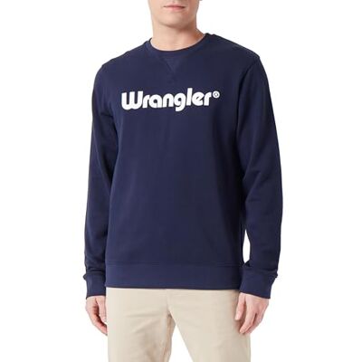 112350539 All Terrain Gear X Wrangler Logo Crew Sweat, biały (Vintage White), XL 112350539 All Terrain Gear X Wrangler Logo Crew Sweat, biały (Vintage White), XL