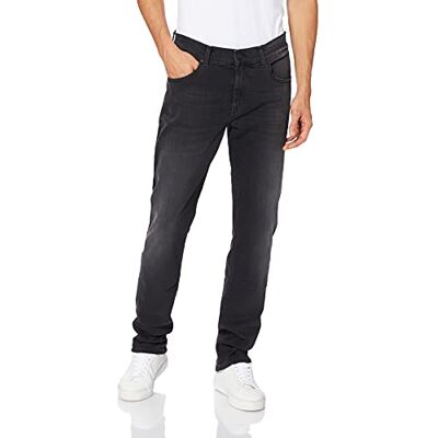 JSMSA240-BB 7 For All Mankind Dżinsy męskie Slim Slim, Czarny (czarny Bb), 31W x 33L JSMSA240-BB 7 For All Mankind Dżinsy męskie Slim Slim, Czarny (czarny Bb), 31W x 33L