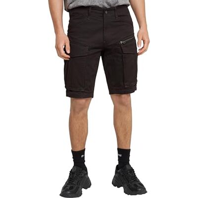 D26214 G-STAR RAW Rovic Zip Regular szorty męskie, Czarny (Dk Black -5126-6484), 30 D26214 G-STAR RAW Rovic Zip Regular szorty męskie, Czarny (Dk Black -5126-6484), 30