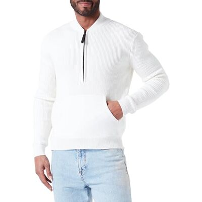 UK6144.000.G23376S Replay Męski sweter bawełniany Regular Fit, 707 masło, XL UK6144.000.G23376S Replay Męski sweter bawełniany Regular Fit, 707 masło, XL