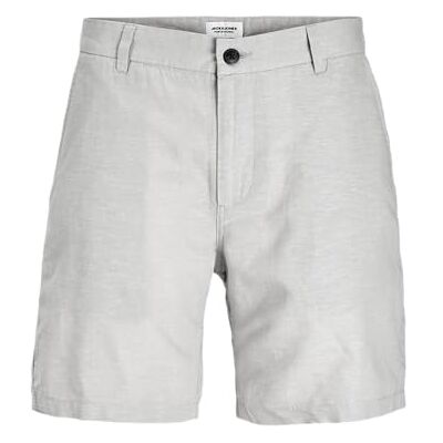 12248627 JACK & JONES Jpstace Jjsummer Linen Blend szorty męskie, Crockery., XXL 12248627 JACK & JONES Jpstace Jjsummer Linen Blend szorty męskie, Crockery., XXL