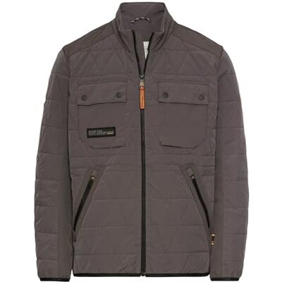 430920-5O46 camel active Męska bluza ze stójką, szary, 52 430920-5O46 camel active Męska bluza ze stójką, szary, 52