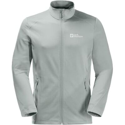 1710521_6709 Jack Wolfskin Kolbenberg Fz M, Kurtka polarowa Mężczyźni, Szary (Cool Grey), 3XL 1710521_6709 Jack Wolfskin Kolbenberg Fz M, Kurtka polarowa Mężczyźni, Szary (Cool Grey), 3XL
