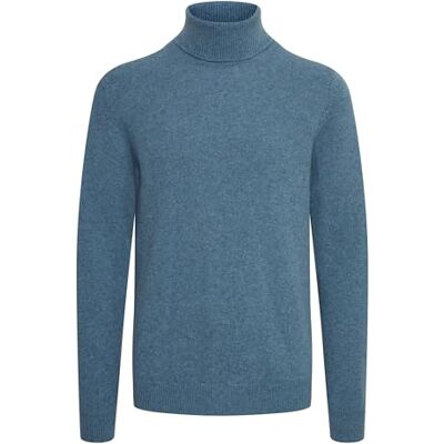20503971 CASUAL FRIDAY Męski sweter Karl roll Neck Bounty Knit 1940301/True Navy Melange, 3XL 20503971 CASUAL FRIDAY Męski sweter Karl roll Neck Bounty Knit 1940301/True Navy Melange, 3XL