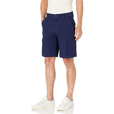 AE19018704-BluN-31 Amazon Essentials Men's Lekkie spodenki cargo z tkaniny ripstop ze stretchem 25 cm, Granatowy, 31 AE19018704-BluN-31 Amazon Essentials Men's Lekkie spodenki cargo z tkaniny ripstop ze stretchem 25 cm, Granatowy, 31