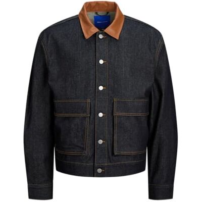 12272876-4700835 Jack & Jones Męska kurtka Jorislington, ciemny denim, L, ciemny denim, L 12272876-4700835 Jack & Jones Męska kurtka Jorislington, ciemny denim, L, ciemny denim, L