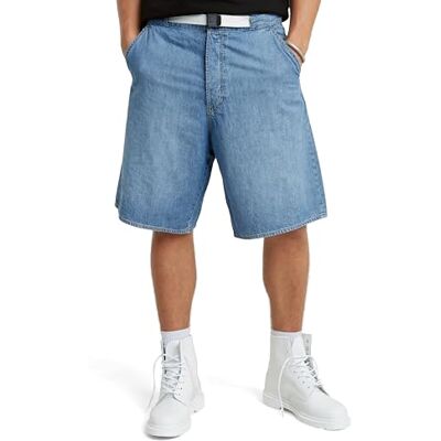 D24492 G-Star RAW Travail Short, Niebieski (Faded Thames -d539-g614), 31W D24492 G-Star RAW Travail Short, Niebieski (Faded Thames -d539-g614), 31W