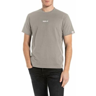 M3206 .000.2660 Replay M3206 T-shirt srebrny 589, XXL męski, Srebro 589, XXL M3206 .000.2660 Replay M3206 T-shirt srebrny 589, XXL męski, Srebro 589, XXL