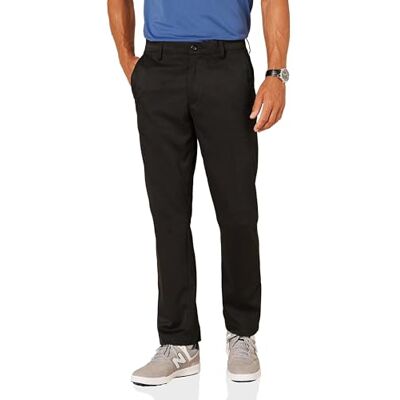 AE1905960_S-BLCK28-33W x 30L Amazon Essentials Męskie spodnie golfowe ze stretchem o prostym kroju, czarne, 33 szer. x 30 l AE1905960_S-BLCK28-33W x 30L Amazon Essentials Męskie spodnie golfowe ze stretchem o prostym kroju, czarne, 33 szer. x 30 l