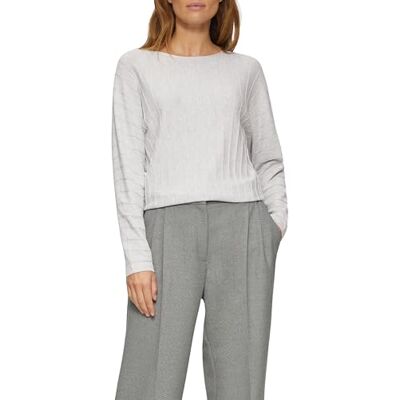 2156040 s.Oliver Schwarz LABEL Sweter ze wzorem strukturalnym, 9103, 34 2156040 s.Oliver Schwarz LABEL Sweter ze wzorem strukturalnym, 9103, 34