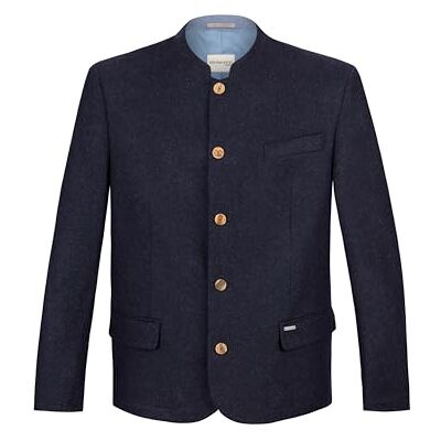 Trachtenjacke Xaver Stockerpoint Xaver męski strój ludowy, granatowy, 52 Trachtenjacke Xaver Stockerpoint Xaver męski strój ludowy, granatowy, 52