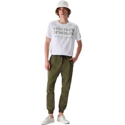 47003-25003-401 LTB Jeans Męskie spodnie Ogoten rekreacyjne, Khaki 401, XS 47003-25003-401 LTB Jeans Męskie spodnie Ogoten rekreacyjne, Khaki 401, XS