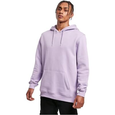 BY011 Build Your Brand Męska bluza z kapturem Heavy Hoody dla mężczyzn, jednokolorowa z kieszenią typu kangur i ściągaczami, rozmiar od XS do 5XL, dostępna w wielu kolorach, fioletowy, XXL BY011 Build Your Brand Męska bluza z kapturem Heavy Hoody dla mężczyzn, jednokolorowa z kieszenią typu kangur i ściągaczami, rozmiar od XS do 5XL, dostępna w wielu kolorach, fioletowy, XXL