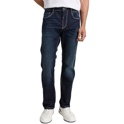 1013423 TOM TAILOR Męskie dżinsy , 10120 Used Dark Stone Blue Denim, 32 W / 32 L, 10120 Used Dark Stone Blue Denim, 32W / 32L 1013423 TOM TAILOR Męskie dżinsy , 10120 Used Dark Stone Blue Denim, 32 W / 32 L, 10120 Used Dark Stone Blue Denim, 32W / 32L