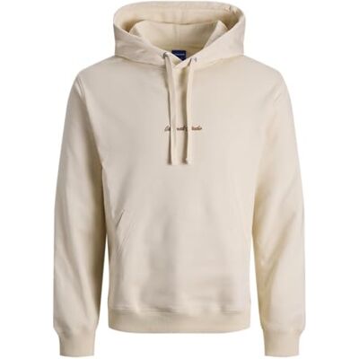 12282861-4824862 JACK & JONES Jornorrebro Emb bluza z kapturem Noos, Antique White, S 12282861-4824862 JACK & JONES Jornorrebro Emb bluza z kapturem Noos, Antique White, S