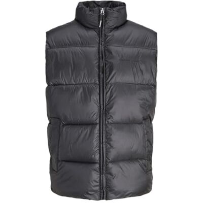 12282913-4825076 JACK & JONES Jornorrebro Puffer Bodywarmer Sn, czarny, XL 12282913-4825076 JACK & JONES Jornorrebro Puffer Bodywarmer Sn, czarny, XL