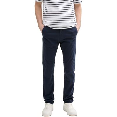 1046967 TOM TAILOR Travis Slim spodnie chinosy, męskie, 10668 Sky Captain Blue, 28W / 32L 1046967 TOM TAILOR Travis Slim spodnie chinosy, męskie, 10668 Sky Captain Blue, 28W / 32L