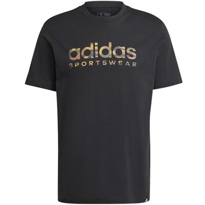 IW2680 adidas Mężczyźni CAMO LINEAR GRAPHIC TEE, black, S Tall IW2680 adidas Mężczyźni CAMO LINEAR GRAPHIC TEE, black, S Tall