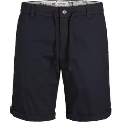 12257673 JACK & JONES JPSTMARCO JJSUMMER Chino Short PLS, granatowy, 48 12257673 JACK & JONES JPSTMARCO JJSUMMER Chino Short PLS, granatowy, 48