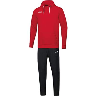 M9465 Jako męski dres z kapturem do biegania, czerwony, S M9465 Jako męski dres z kapturem do biegania, czerwony, S