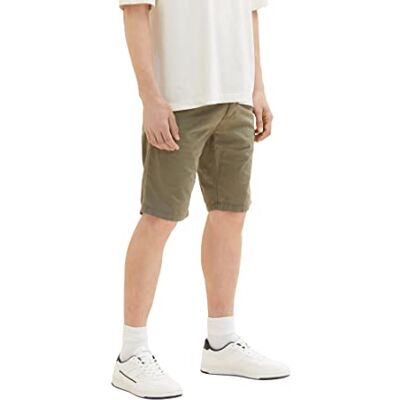 1035037 TOM TAILOR Szorty bermudy Mężczyźni, 10415 Dusty Olive Green, 28 1035037 TOM TAILOR Szorty bermudy Mężczyźni, 10415 Dusty Olive Green, 28