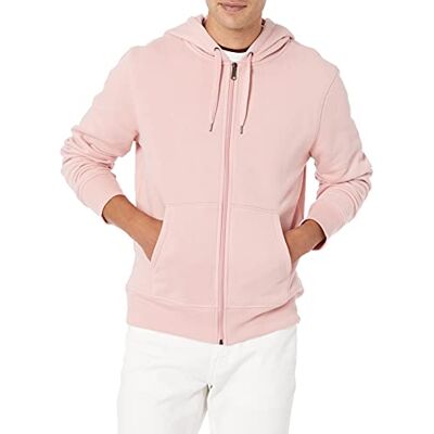 F17AE50002-Pin-2XL Amazon Essentials Men's Bluza polarowa z kapturem na zamek błyskawiczny (dostępna w wersjach Big i Tall), Różowy, XXL F17AE50002-Pin-2XL Amazon Essentials Men's Bluza polarowa z kapturem na zamek błyskawiczny (dostępna w wersjach Big i Tall), Różowy, XXL
