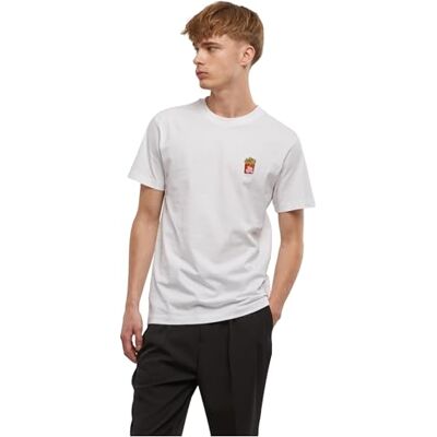 MT2717 Mister Tee Męski T-shirt 100% bawełna biały L, biały, L MT2717 Mister Tee Męski T-shirt 100% bawełna biały L, biały, L