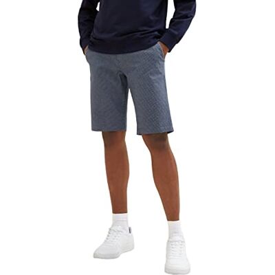 1035041 TOM TAILOR Męskie Szorty bermudy , 31070 Navy White Yarn Dye Check, 30 1035041 TOM TAILOR Męskie Szorty bermudy , 31070 Navy White Yarn Dye Check, 30