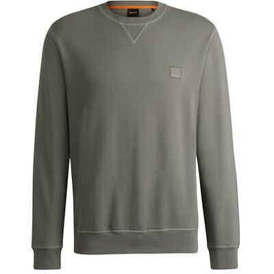 50509323 Boss Mężczyźni Westart Bluza, Open Grey 76, L 50509323 Boss Mężczyźni Westart Bluza, Open Grey 76, L
