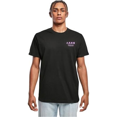 MT3809-00007-0054 Mister Tee Yokohama Race Tee Black, XL MT3809-00007-0054 Mister Tee Yokohama Race Tee Black, XL