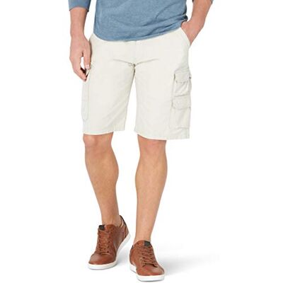 ZM6BNPL Wrangler Authentics Męskie szorty cargo ze stretchem diagonalnym, Pelikan, 33W ZM6BNPL Wrangler Authentics Męskie szorty cargo ze stretchem diagonalnym, Pelikan, 33W